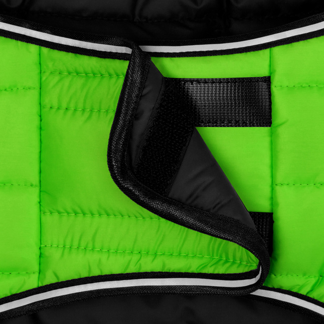 AiryVest kurtka peleryna dla psa, L, B 58-70 сm, С 42-52 сm jasnozielony