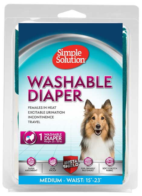 Pielucha wielokrotnego użytku dla suczki M 1 Szt. SIMPLE SOLUTION