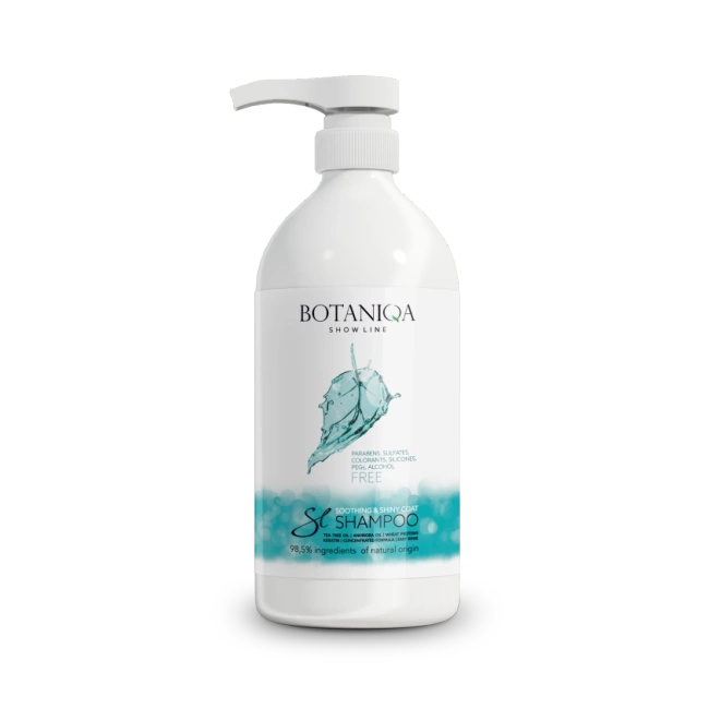 BOTANIQA Soothing & Shiny Coat Shampoo Szampon Nabłyszczający 1l