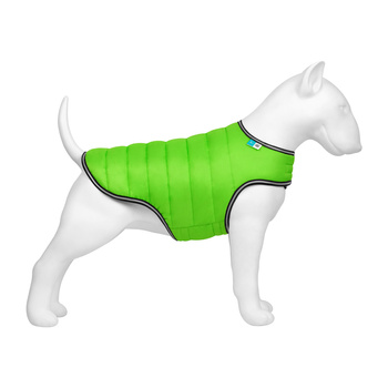 AiryVest kurtka peleryna dla psa, XS, B 33-41 сm, С 18-26 сm jasnozielony