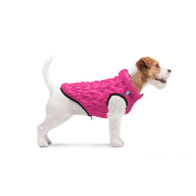 AiryVest UNI kurtka dla psa dwustronna, rozmiar M 43, różowy-czarny