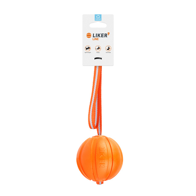 Piłka na taśmie, średnica 9 cm - LIKER
