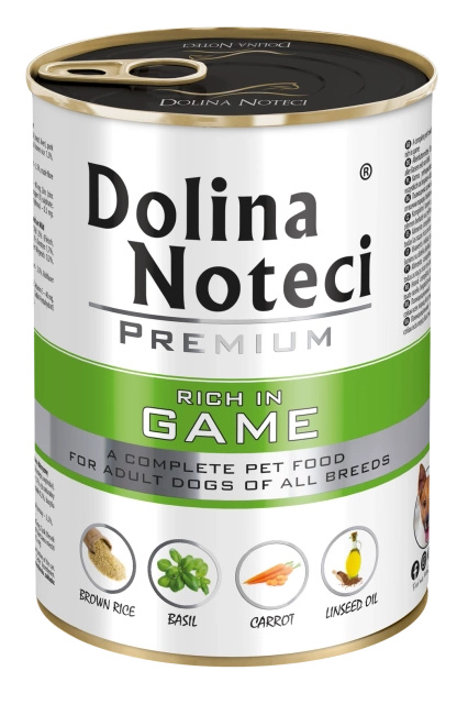Dolina Noteci Premium Bogata W Dziczyznę 400g