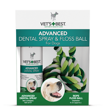 Spray dentystyczny z kulą sznurkową do czyszczenia zębów u psów VET'S BEST