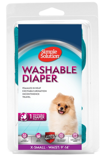 Pielucha wielokrotnego użytku dla suczki  XS 1 Szt. SIMPLE SOLUTION