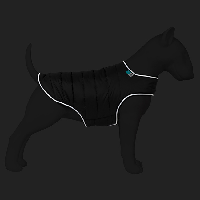AiryVest kurtka peleryna dla psa, XS, B 33-41 сm, С 18-26 сm czarny