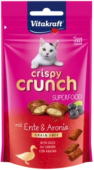 Vitakraft Crispy Crunch Z Kaczką I Aronią Dla Kota 60g
