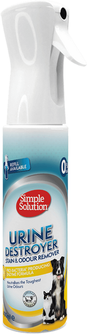 Spray do usuwania plam i zapachów moczu  400ml SIMPLE SOLUTION