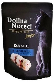 Dolina Noteci Premium Junior Danie Z Dorsza Z Sardynką 85g