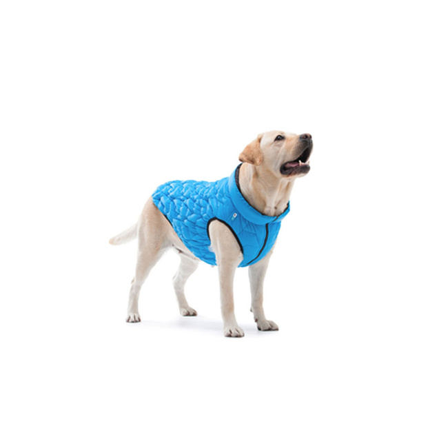 AiryVest UNI kurtka dla psa dwustronna, rozmiar L 55, niebieski-czarny