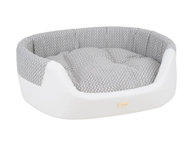 AMIPLAY Legowisko Elipsa Morgan Białe L