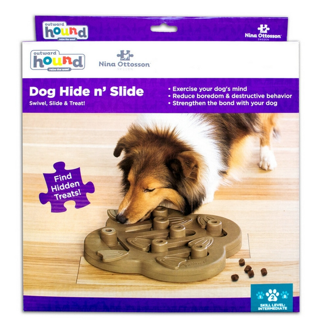 Dog Hide N' Slide Composite - Gra interaktywna dla psów, poziom 2 NINA OTTOSSON
