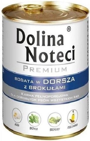 Dolina Noteci Premium Dorsz Z Brokułami 400g