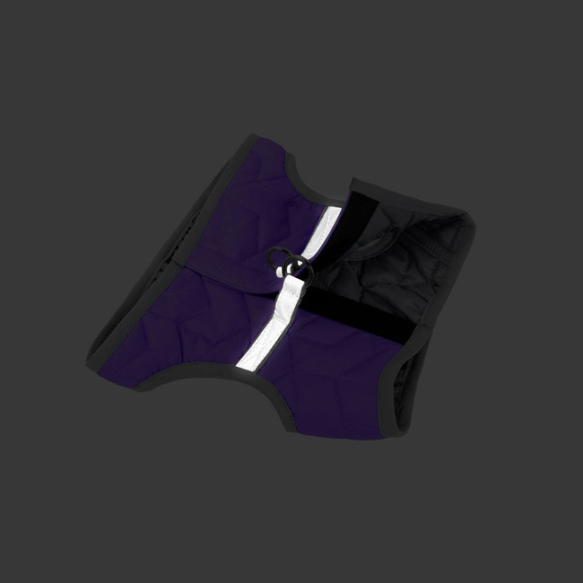 AiryVest ONE miękkie szelki, rozmiar XS1 fioletowy