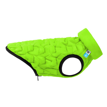 AiryVest UNI kurtka dla psa dwustronna, rozmiar M 48, jasnozielony-czarny