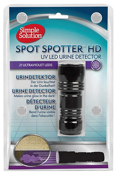 Latarka UV do wykrywania plam moczu psa lub kota SIMPLE SOLUTION