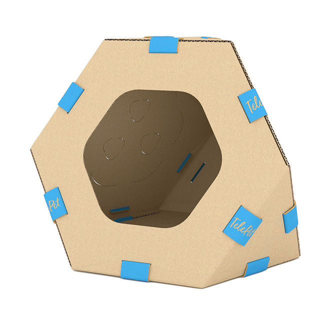 Domek modułowy dla kotów TelePet (440х440х370mm)