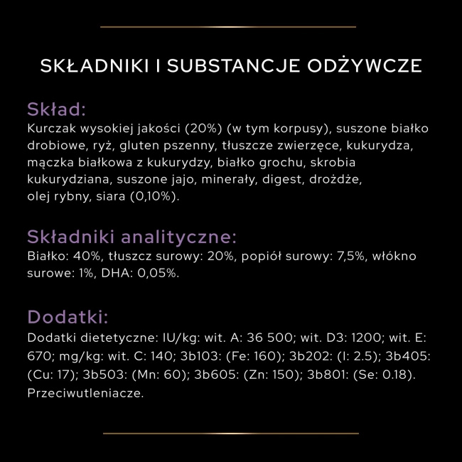 Purina Pro Plan Original Kitten Kurczak Z Ryżem 400g