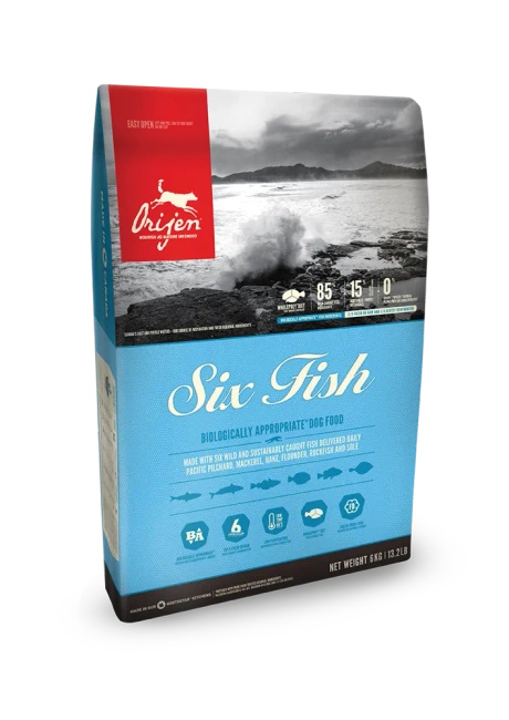 Orijen Six Fish Dog 6kg
