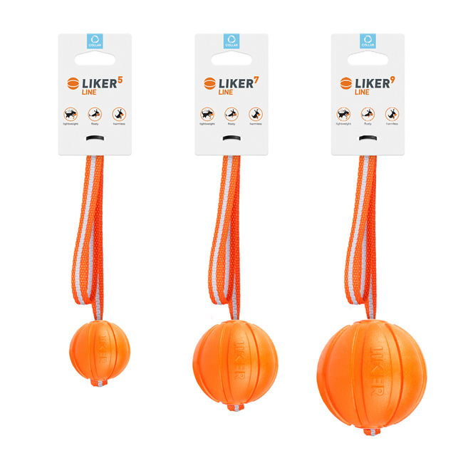 Piłka na taśmie,  średnica 5 cm - LIKER